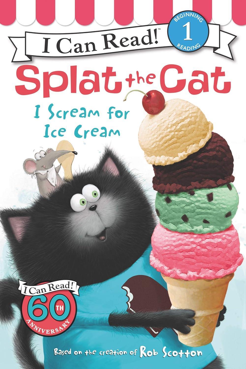  Splat the Cat I Scream for Ice Cream | Rob Scotton | HarperCollins Publishers | 9780062294180 | 