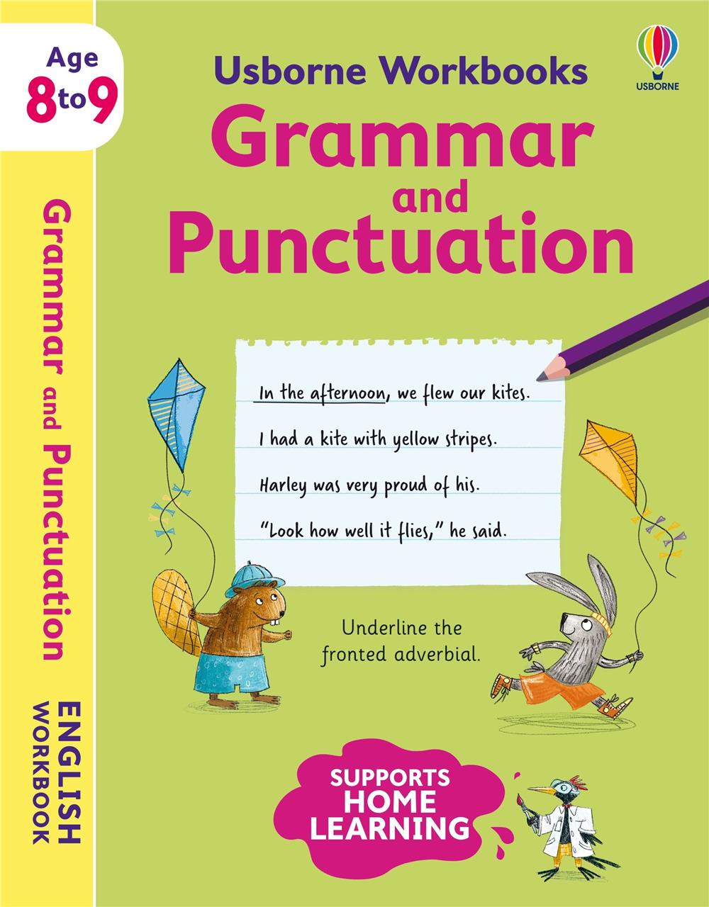 Usborne Workbooks: Grammar and Punctuation 8-9