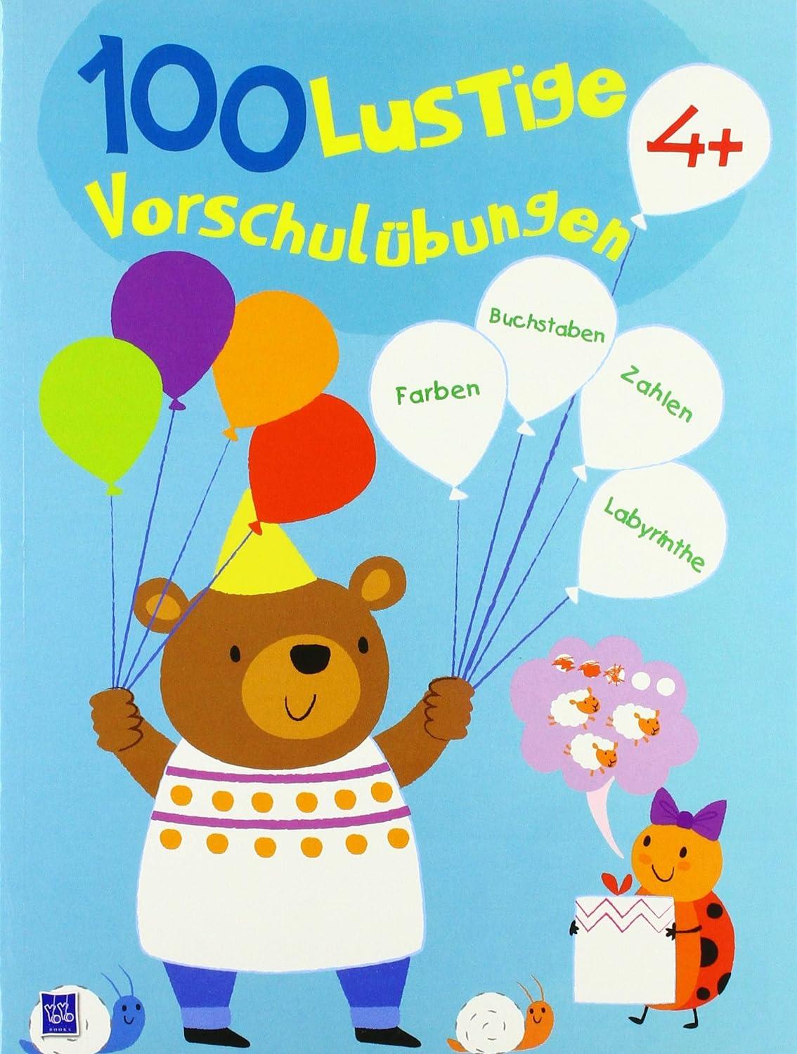 100 Lustige Vorschulübungen 4+