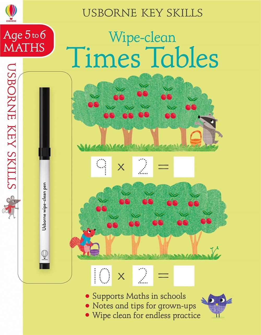 Wipe-Clean: Times Tables 5-6