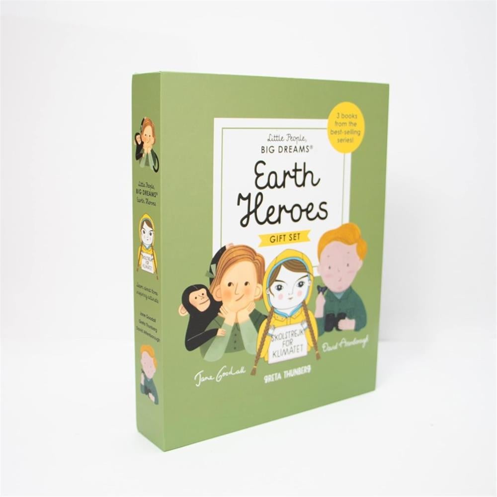 Little People, BIG DREAMS: Earth Heroes (Jane Goodall - Greta Thunberg - David Attenborough)