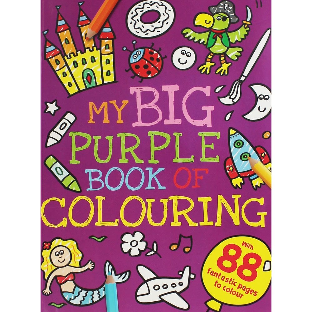 My Big Purple Book of Colouring