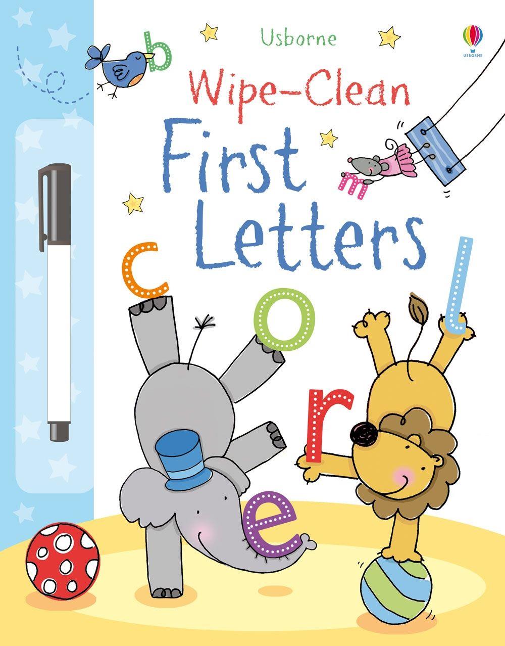 Wipe-Clean: First Letters