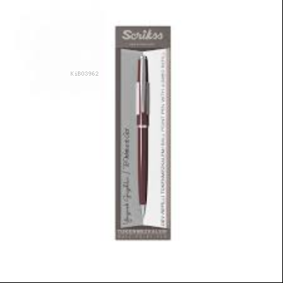 Scrikss 52 Bordo Tükenmez Kalem