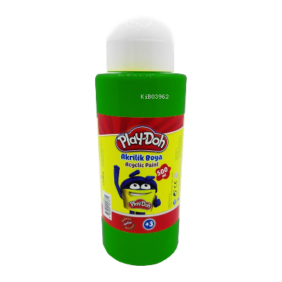 Play-Doh Akrilik Boya 500ml Yeşil