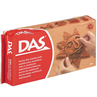  Das Seramik Hamuru Kahverengi 1 Kg | DAS | 8000144002375 | 