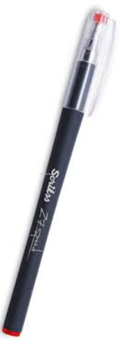 Scrikss Speed Gel 0.7 mm Kırmızı Tükenmez Kalem