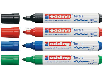 Edding 4'lü Tekstil Kalemi