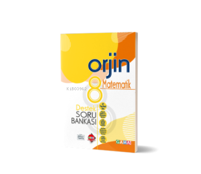  8 ORJİN MATEMATİK DESTEK SORU BANKASI | Kolektif | Orjin Serisi | 9786057790699 