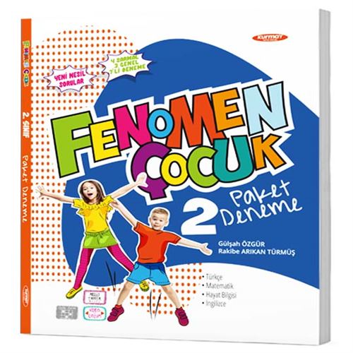  2 FENOMEN ÇOCUK TÜM DERSLER PAKET DENEME (7 DENEME) | Fenomen Serisi | 9786258450170 | 