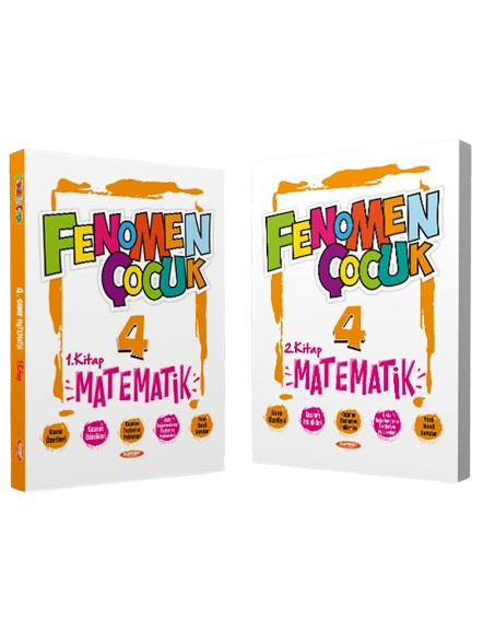  4 FENOMEN ÇOCUK MATEMATİK (2 KİTAP) | FENOMEN ÇOCUK | 9786257174022 | 