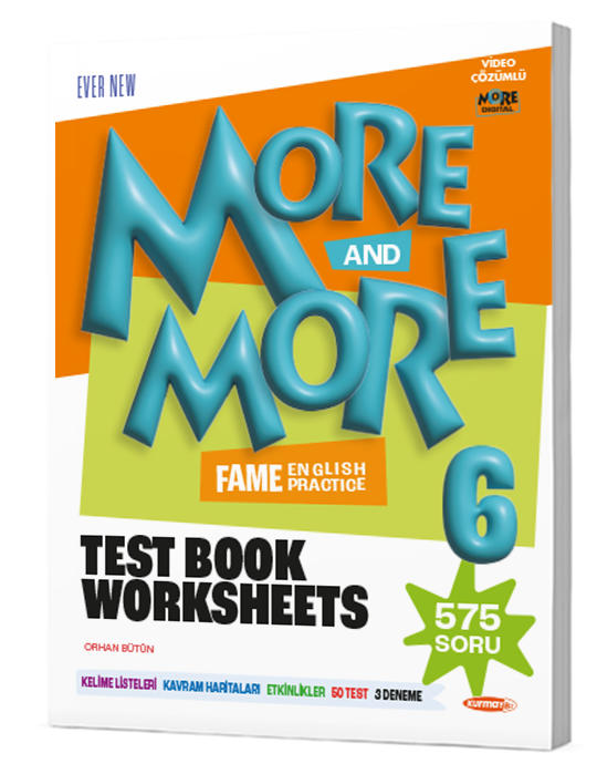  6 MORE&MORE FENOMEN TEST BOOK | Kolektif | MORE&MORE ORTAOKUL | 9786057790774 | 