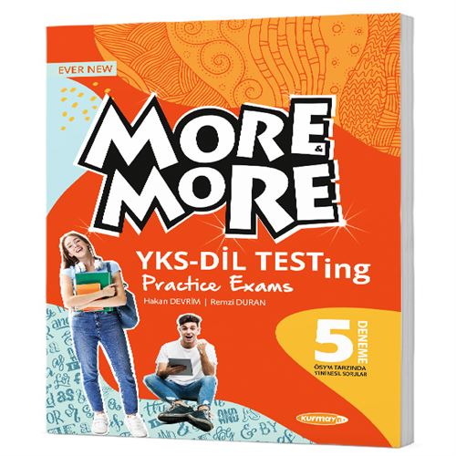  YKS DİL MORE&MORE TESTİNG (5 DENEME)amp | Fenomen Serisi | 9786257174183 | 