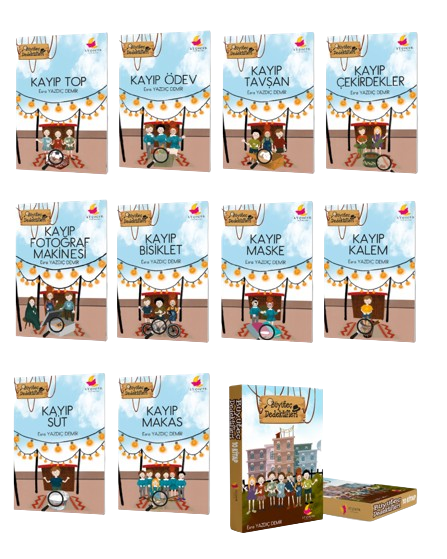 Büyüteç Dedektifleri Hikaye Seti (10 Kitap + Değerlendirme Soruları) | Kolektif | AyÇocuk Yayınları | 9786258450309 | 