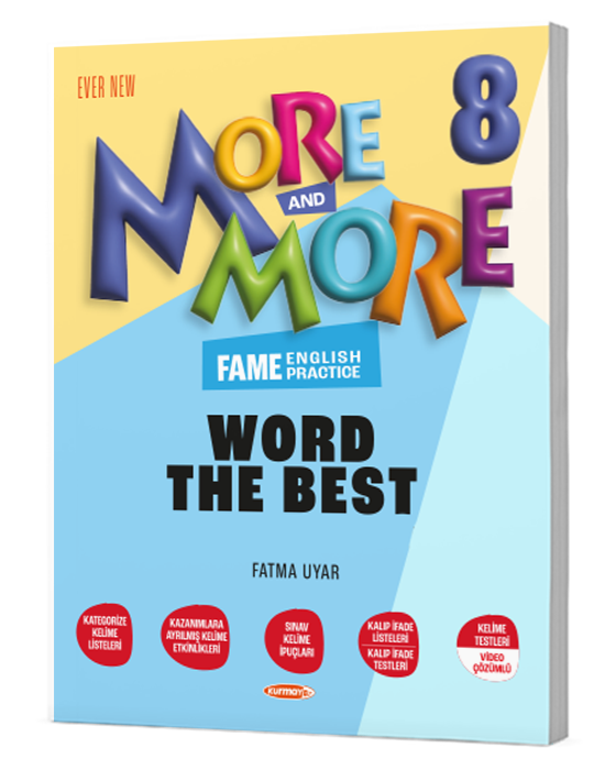  8 MORE&MORE WORD THE BEST | MORE&MORE ORTAOKUL | 9786256972414 | 