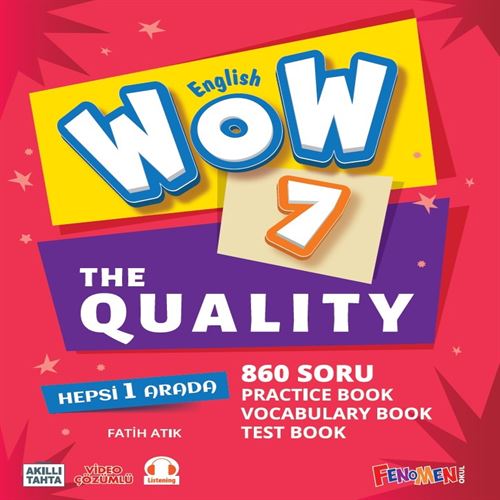  7 WOW ENGLISH THE QUALITY | Kolektif | WOW ORTAOKUL | 9786257174435 | 