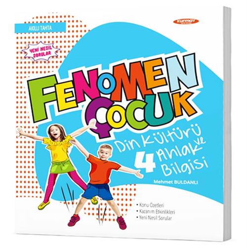  4 FENOMEN ÇOCUK DİN KÜLTÜRÜ VE AHLAK BİLGİSİ | Fenomen Serisi | 9786258450880 | 