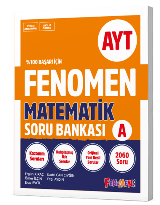  FENOMEN AYT VAF MATEMATİK SORU BANKASI (A) | FENOMEN VAF | 9786256226296 | 