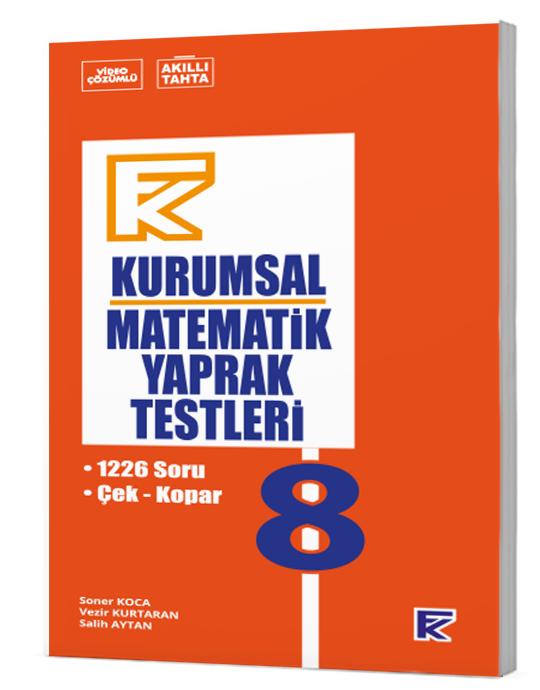 8 FK KURUMSAL MATEMATİK YAPRAK TESTLERİ | FK | 9786256295438 | 