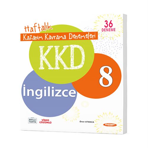  8 KKD İNGİLİZCE (36 FASİKÜL) | Fenomen Serisi | 9786258450538 | 