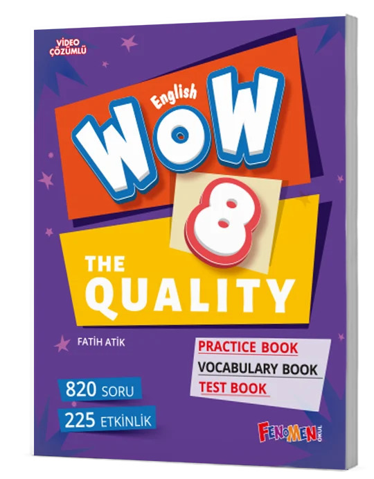  8 WOW ENGLISH THE QUALITY | WOW ORTAOKUL | 9786257174107 | 