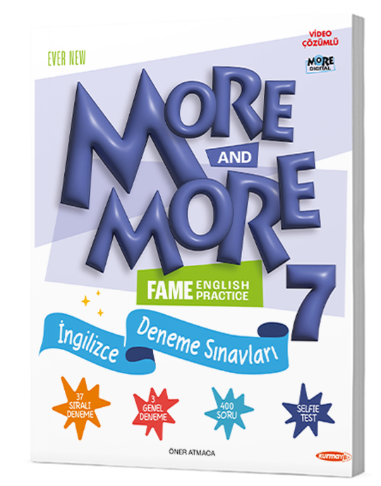  7 MORE&MORE SELFIE TEST | Gökhan Karakaya | MORE&MORE ORTAOKUL | 9786057790132 | 
