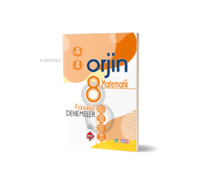  8 ORJİN MATEMATİK FASİKÜL DENEMELER | Kolektif | Orjin Serisi | 9786057790668 