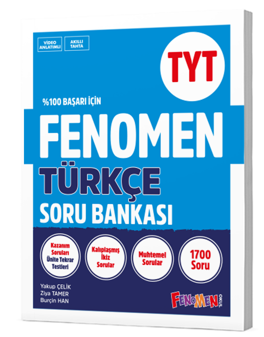  FENOMEN TYT VAF TÜRKÇE SORU BANKASI | FENOMEN VAF | 9786256226326 | 