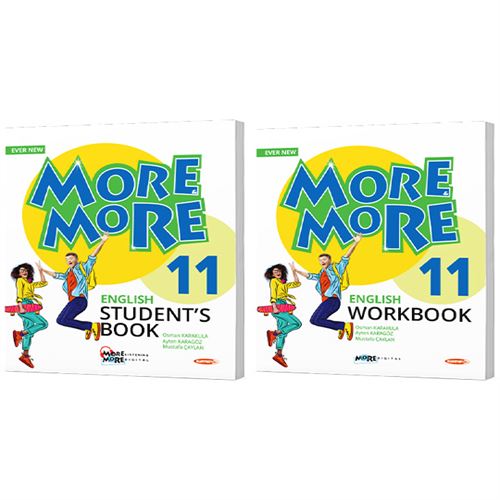  11 MORE&MORE STUDENTS BOOK&WORKBOOK (PACK) | Kolektif | More & More Serisi | 9786257174152 | 