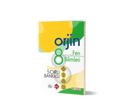  8 ORJİN FEN BİLİMLERİ DESTEK SORU BANKASI | Kolektif | Orjin Serisi | 9786057790637 