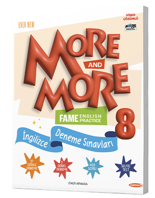  8 MORE&MORE SELFIE TEST | Kolektif | MORE&MORE ORTAOKUL | 9786057790156 | 