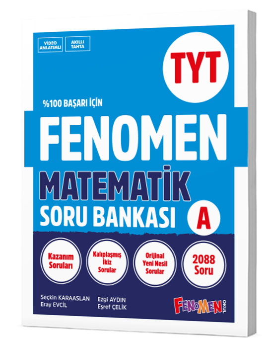  FENOMEN TYT VAF MATEMATİK SORU BANKASI (A) | FENOMEN VAF | 9786256226067 | 