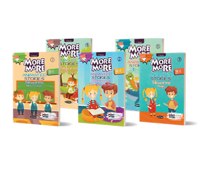  3 MORE&MORE HİKAYE SETİ (5 KİTAP) | Kolektif | MORE&MORE İLKOKUL | 9786052310977 | 