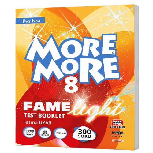  8 MORE&MORE FAME LIGHT TEST BOOKLET | Kolektif | MORE&MORE ORTAOKUL | 9786257174725 | 