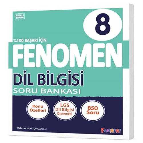  8 FENOMEN DİL BİLGİSİ SORU BANKASI | Kolektif | Fenomen Serisi | 9786257174510 | 