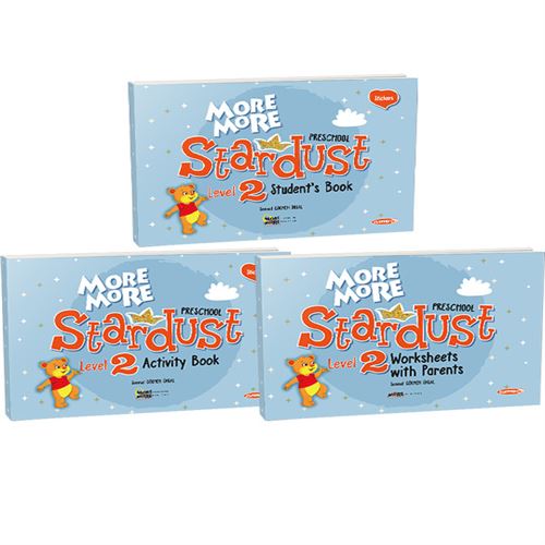  0 MORE&MORE LEVEL 2 PRESCHOOL STARDUST 45 YAŞ (3 LÜ SET) | Kolektif | MORE&MORE İLKOKUL | 9786057575555 | 