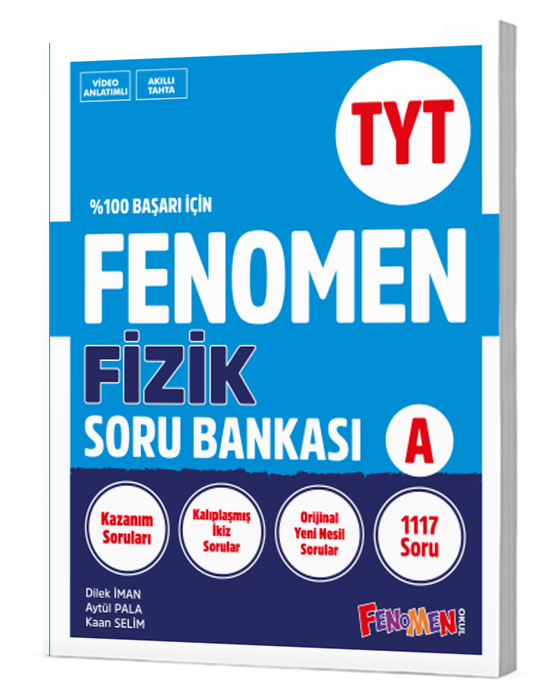  FENOMEN TYT VAF FİZİK SORU BANKASI (A) | FENOMEN VAF | 9786256226142 | 