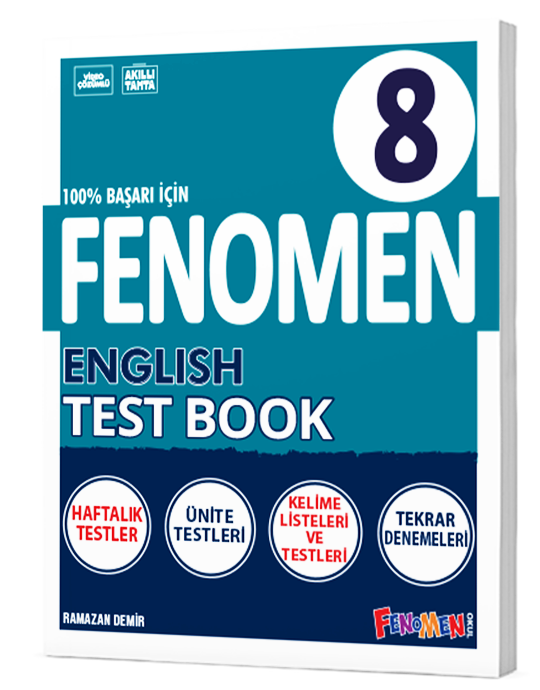  8 FENOMEN TEST BOOK | Fenomen Serisi | 9786258450040 | 