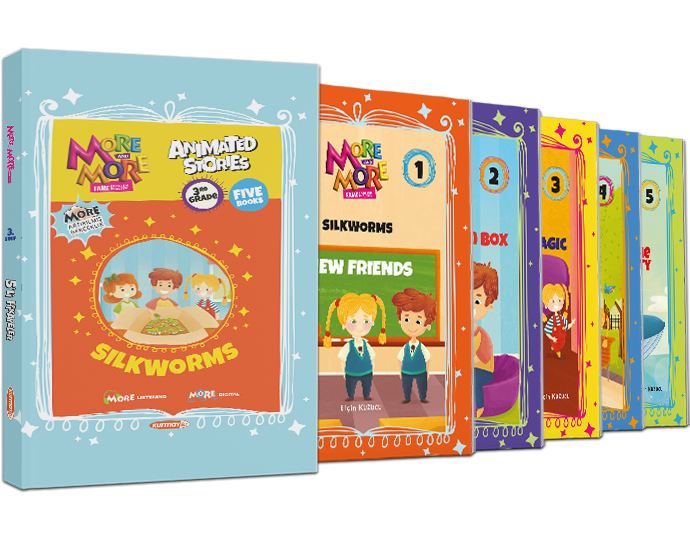  3 MORE&MORE HIKAYE SETI KUTULU (5 KITAP) | MORE&MORE HİKAYE | 9786052310960 | 