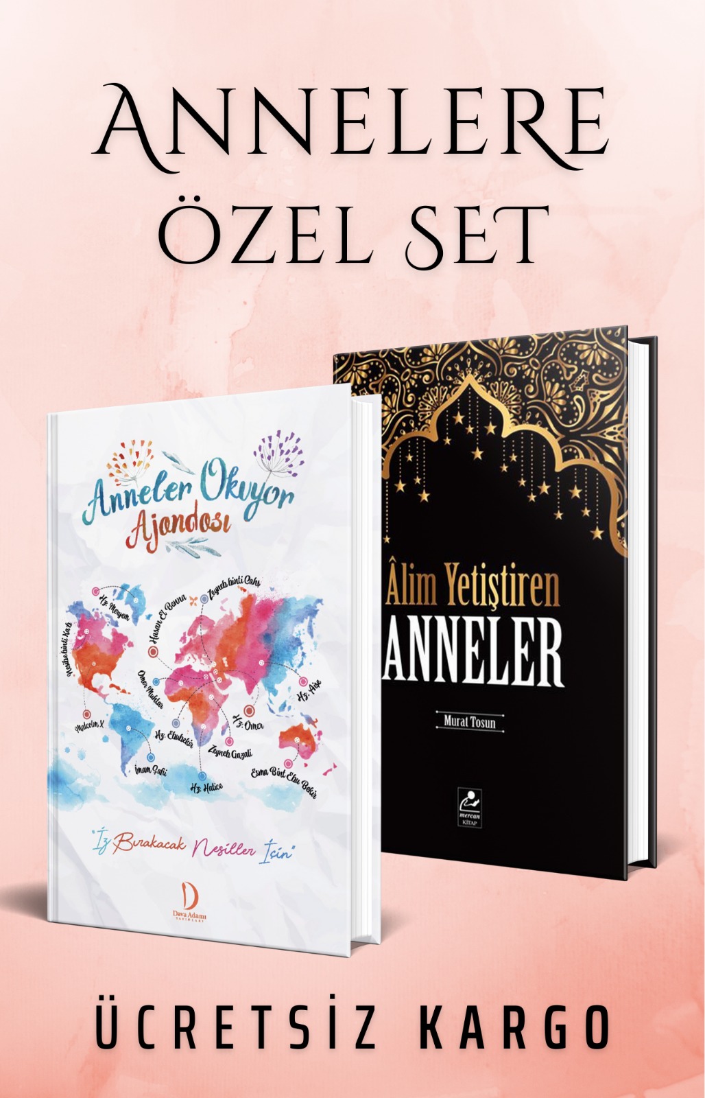 Annelere Özel Kitap + Ajanda Seti