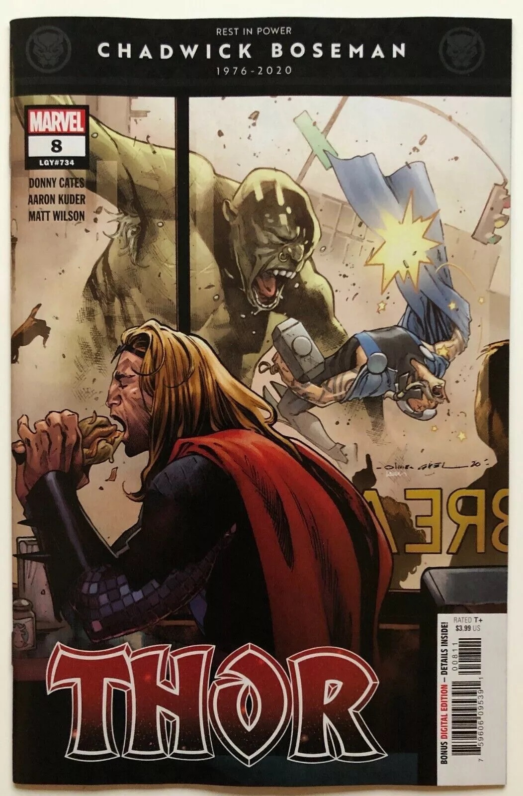 Thor (2020 series) #8 (734) [Olivier Coipel]