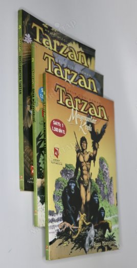 Tarzan Sayı 1-2-3 | Maymunlar Kralı - Opar Mücevherleri - Evcilleşmeyen Tarzan