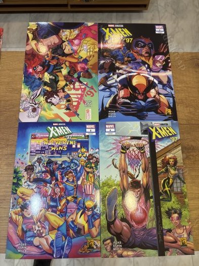 X-Men 97 - Sayı 1,2,3,4 Varyant Set;X Men