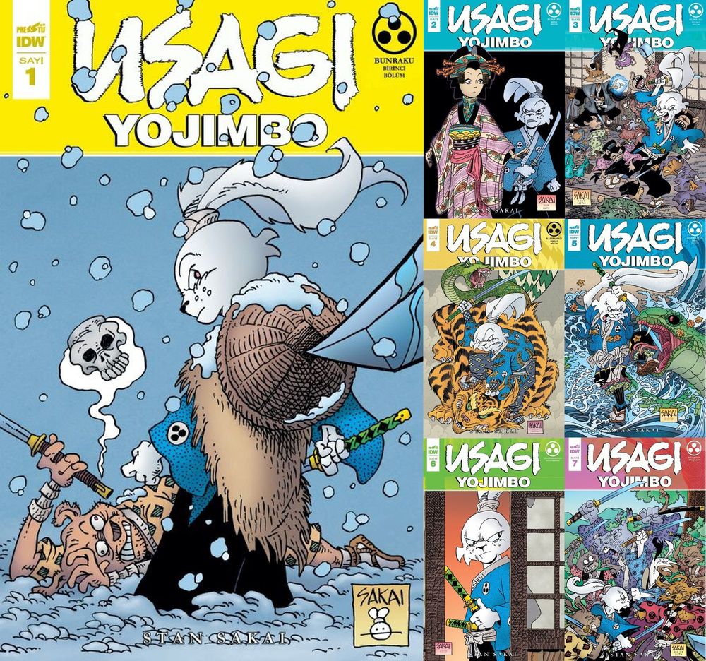 Usagi Yojimbo Sayı 1-14 SET