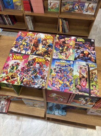 X-Men 97 - Sayı 1,2,3,4 Ana kapak ve Varyant Kapak Set ( 4 Sayı 8 Farklı Kapak );X Men