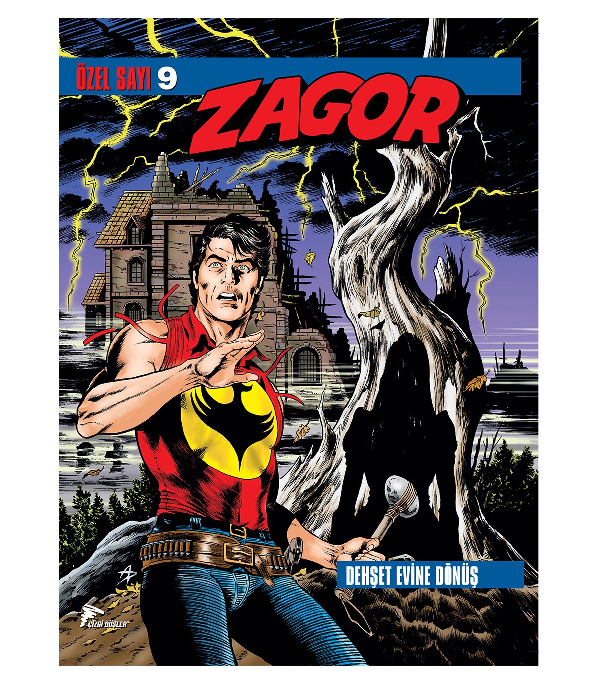  Zagor Özel Sayı 9 | Dehşet Evine Dönüş Vulture Peak | GENEL | 9786257641685 | 