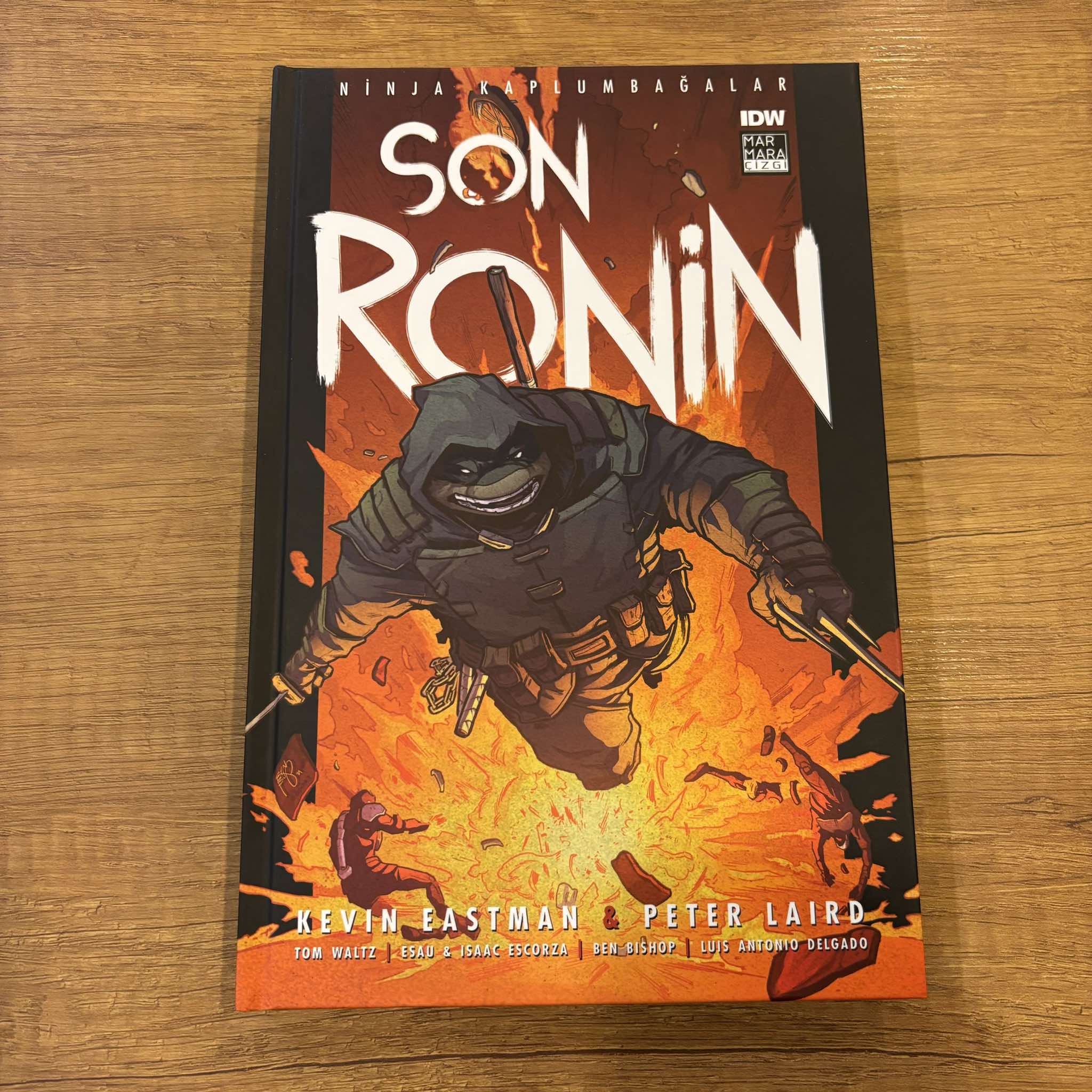 Ninja Kaplumbağalar - Son Ronin Özel Edisyon Sert Kapak