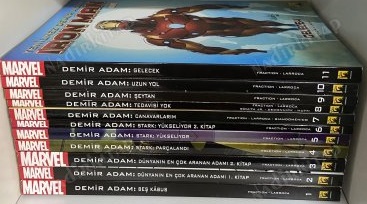 Marvel - Iron Man | Yenilmez Demir Adam Cilt 1,2,3,4,5,6,7,8,9,10,11 Takım