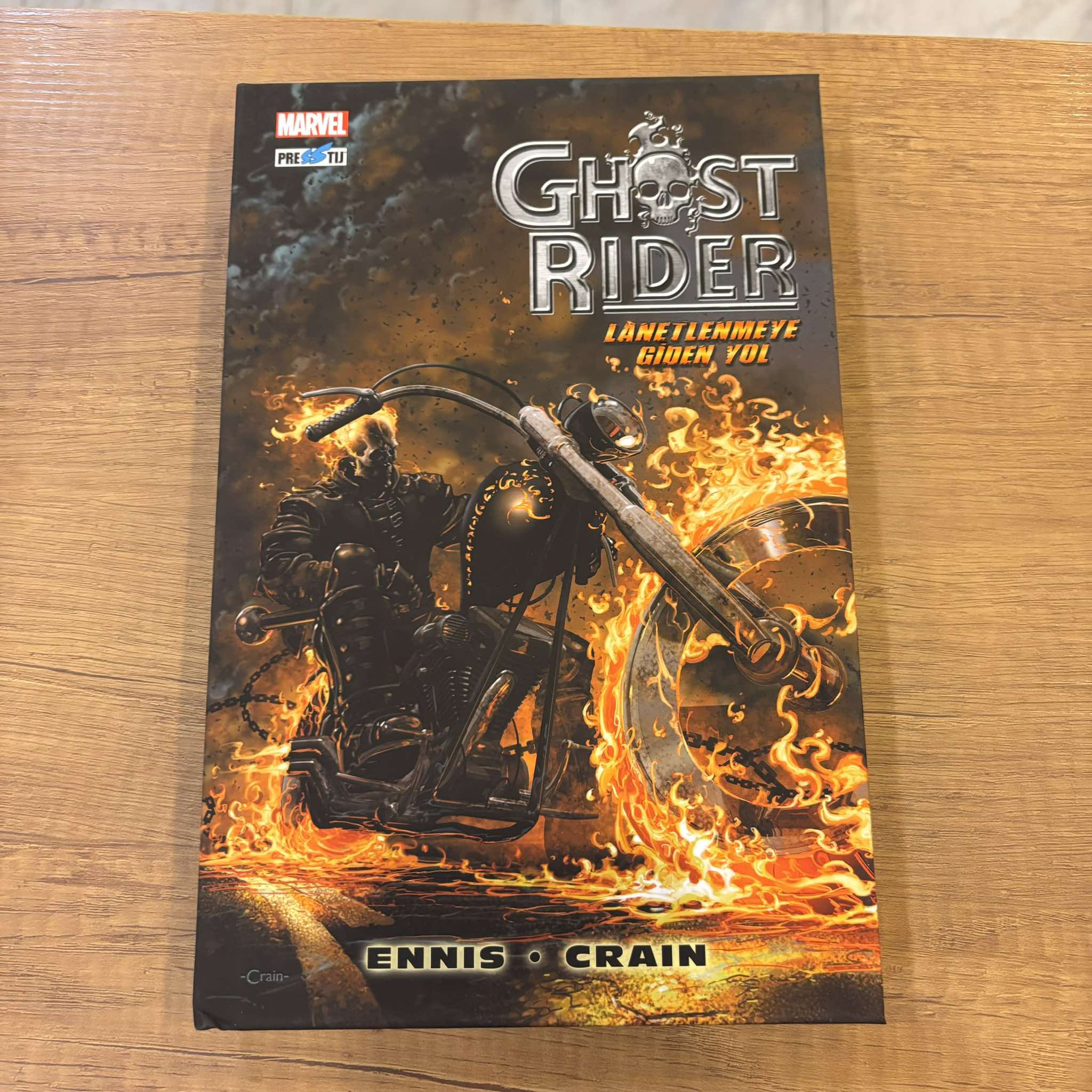 Ghost Rider: Lanetlenmeye Giden Yol - Özel Edisyon / Sert Kapak - LİMİTSİZ
