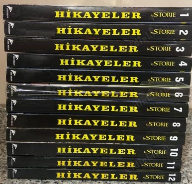 Hikayeler - Cilt: 1,2,3,4,5,6,7,8,9,10,11,12 | Le Storie - Hikayeler / 12 Cilt Takım